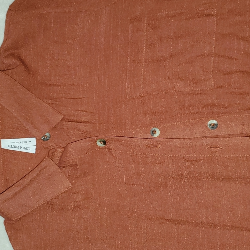 Rust Button up - Picture 4 of 4